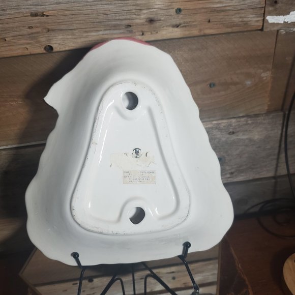 World Bazaar Inc Vintage 3D Santa Serving Plate - Picture 7 of 9